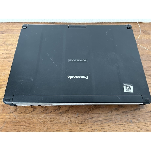 8 - Panasonic CF-C2 Toughbook Notebook Laptop Computer (A/F - Hard Drive Removed, No Power Adaptor) - Co... 