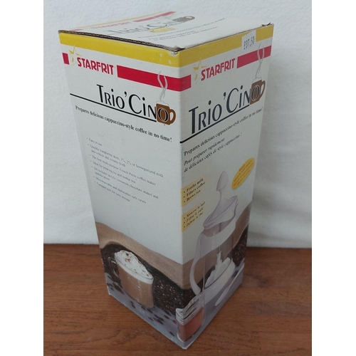 188 - Starfit Trio Cino Capuccino Maker (Unused)