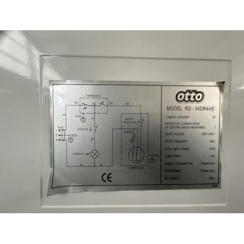 648 - Otto RD-34D4HE 2-Door Fridge-Freezer