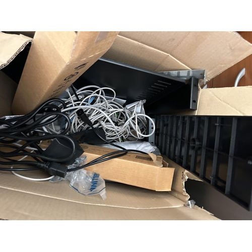 653 - x2 Boxes of Electronic Cables and Server Parts