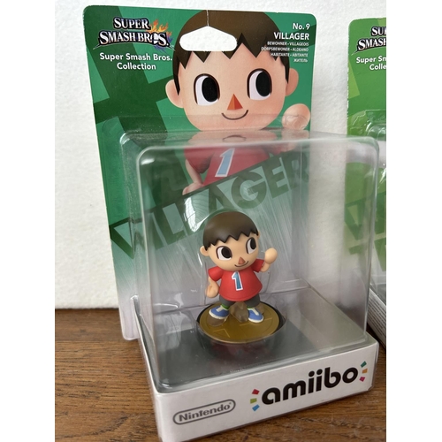 660 - x3 Collectable Nintendo Amiibo Figures