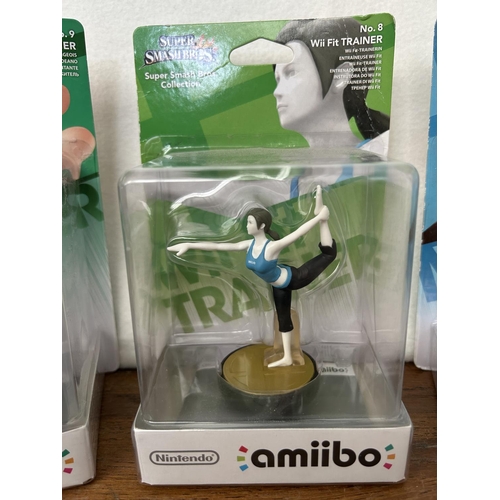 660 - x3 Collectable Nintendo Amiibo Figures