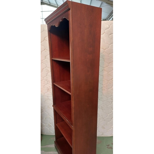 37 - Drexel Heritage Cherry Wood 5-Shelve Bookcase (61 W. x 36 D. x 194cm H.) - Code AM6972C