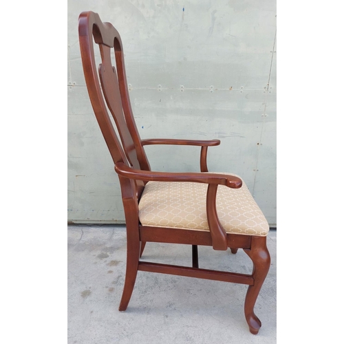 38 - Drexel Heritage Cherry Wood Armchair - Code AM6973B