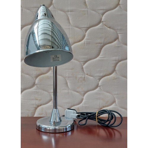 43 - American Chrome Gooseneck Desk Lamp - Code AM6972G