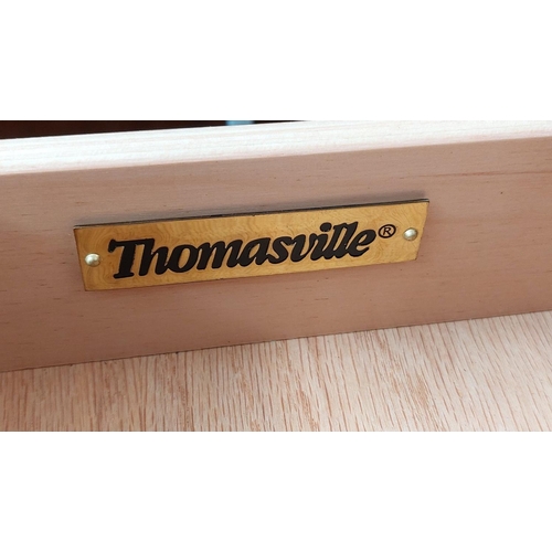 45 - Thomasville USA Cherry Wood Heritage Desk with Keyboard Drawer (129 W. x 56 D. x 83cm H.) - Code AM7... 