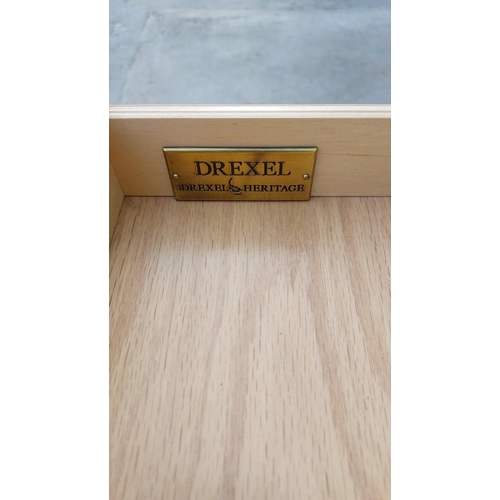 46 - Drexel Heritage Cherry Wood End Table with Drawer (56 W. x 66 D. x 59cm H.) - Code AM6972P