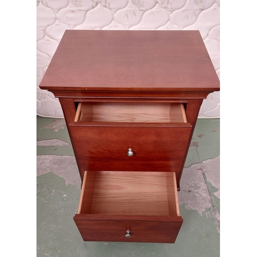 48 - Thomasville USA Cherry Wood Night Stand with 2 Drawers (56 W. x 43 D. x 72cm H.) - Code AM7028Y