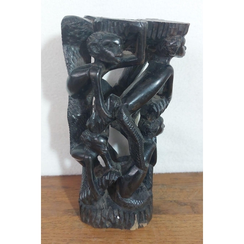 144 - Vintage Hand Made African Figure