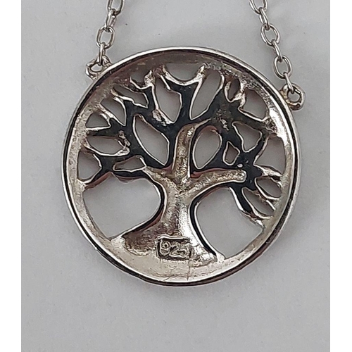 185 - Tree of Life Sterling Silver Necklace