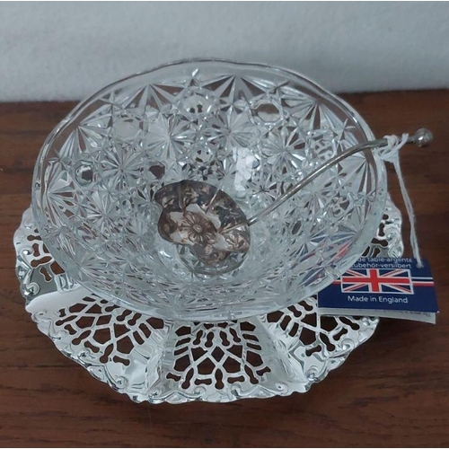 281 - H. Samuel Silver Plated Party Dish & 18/10 Shell Shaped Bowl