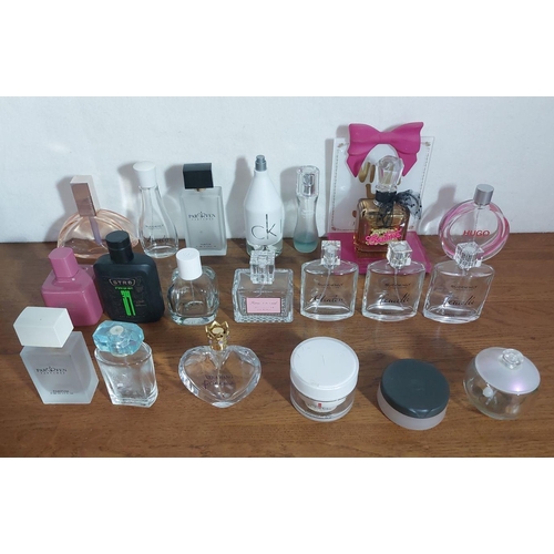 511 - Collection of Assorted Empty Perfume Bottles