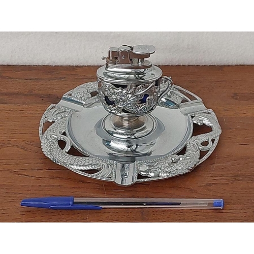 370 - Vintage Table Lighter and Ashtray