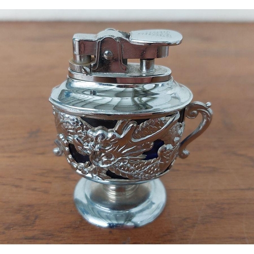 370 - Vintage Table Lighter and Ashtray