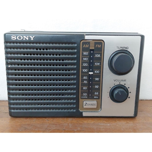 473 - x2 Retro Collectible Sony Radios (Working)