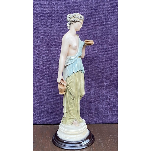 250 - Hebe Juventus Goddess of Youth in Ancient Greek Religion  Roman Statue, Serving Their Nectar and Amb... 