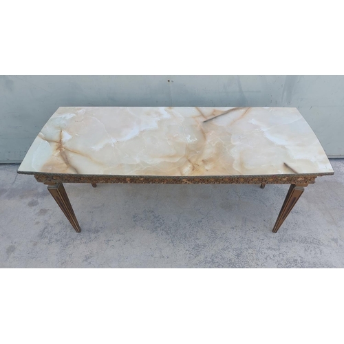 136 - Vintage 1950 Coffee Table (113 W. x 46 D. x 50cm H.)