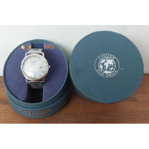 137 - Citizen Eco-Drive Men's Watch in Box