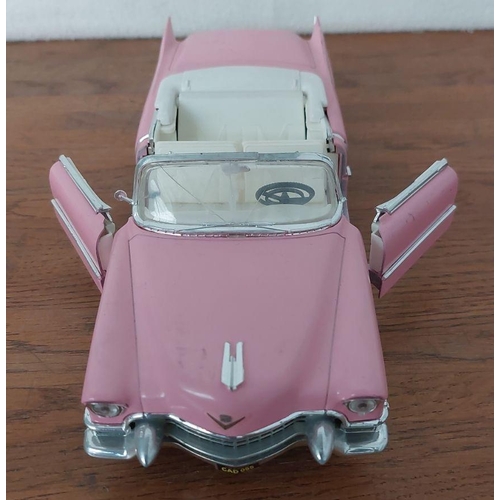 283 - Elvis Presley Pink Cadillac, Solido Model on Scale 1:18 Made in France (A/F)