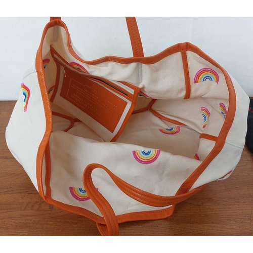 311 - Large Kort Geiger Beach Bag Together with Various Ladies Scarves