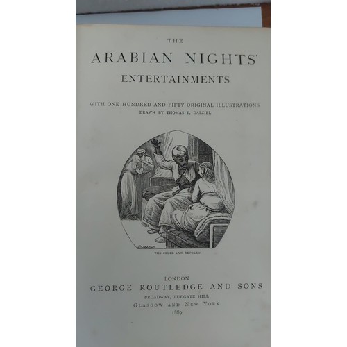 140 - Antique (Circa 1889) 'The Arabian Nights' Book