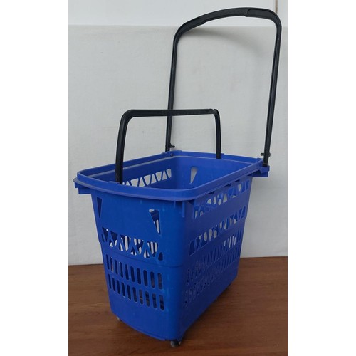 522 - x2 Plastic Shopping Baskets