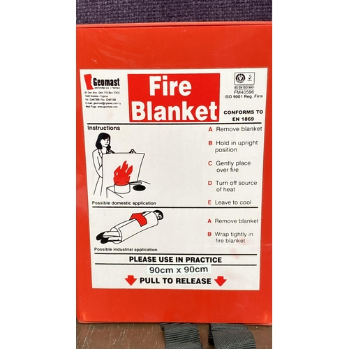 315 - Geomast Fire Extinguisher ABC Dry Powder Together with Geomast Fire Blanket (Unused)