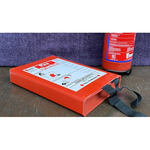 315 - Geomast Fire Extinguisher ABC Dry Powder Together with Geomast Fire Blanket (Unused)