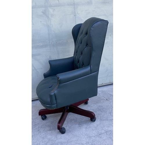 50A - Green Traditional Executive Swivel Chair (A/F)