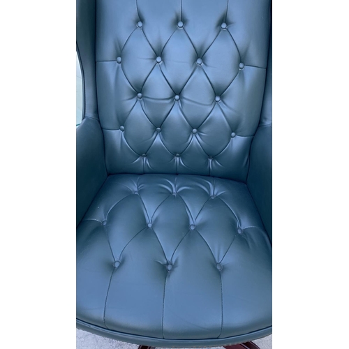 50A - Green Traditional Executive Swivel Chair (A/F)