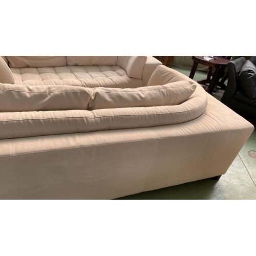 200A - Bo Concept Beige 3-Seat Sofa (230 x 100cm)