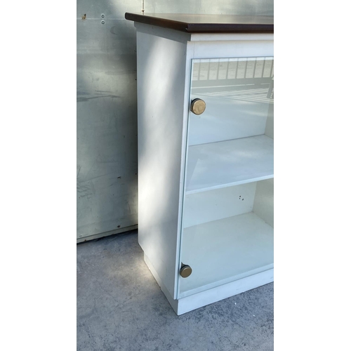 399 - Solid Wood Display Cabinet