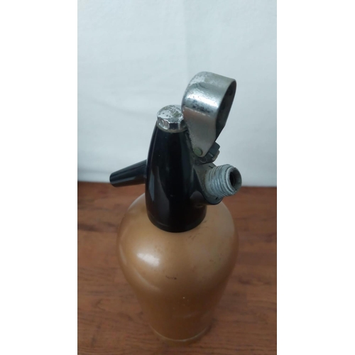 22 - x2 Vintage Retro Metal Sparklets Soda Syphon