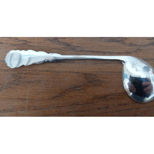 234 - Silver 800 Baby Spoon (16gr) Together with Silver 925 Picture Frame (10 x 13cm)