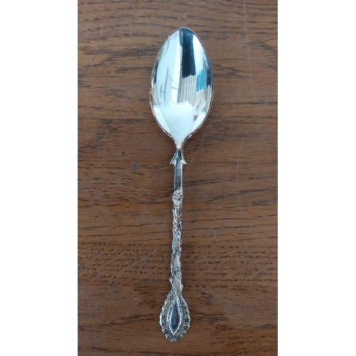 235 - Set of 6 Silver 800 Spoons (89gr)