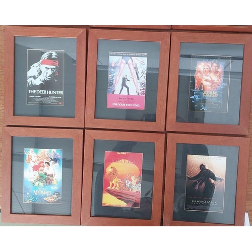 346 - Collection of 9 Movie and Cartoon Posters (21 x 26cm/each)