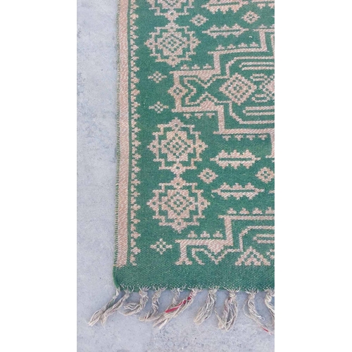 390 - Green Corridor Rug