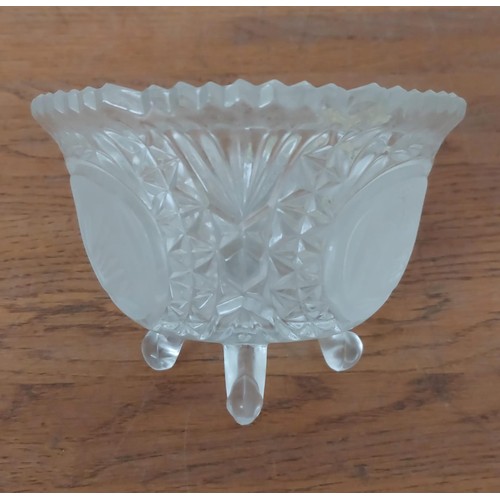 233 - Vintage Silver Plated Queen Anne Bowl with Handle, Silver Plated Bowl with Thumb Holder, Crystal Bow... 