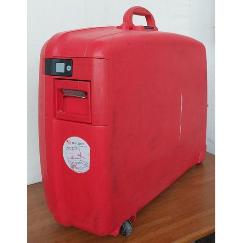 526 - Delsey Travel Suitcase