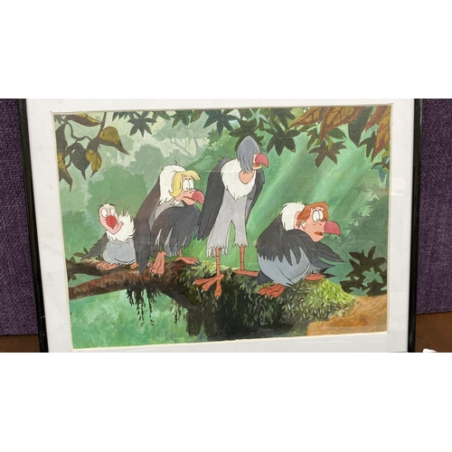 440 - The Jungle Book 2 2003 by Walt Disney Pictures Professional Painting, Signed (41 x 31cm)