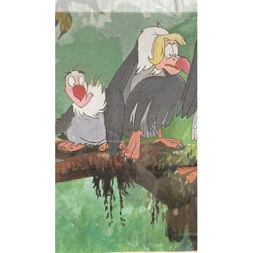 440 - The Jungle Book 2 2003 by Walt Disney Pictures Professional Painting, Signed (41 x 31cm)