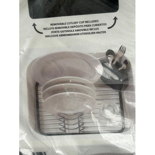 361A - Dish Rack and Clean Sweep (Unused)