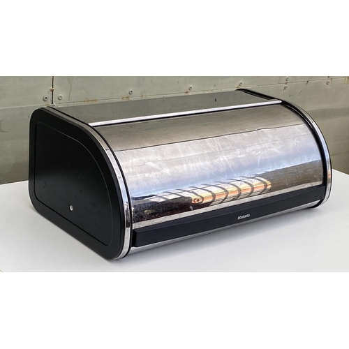 38 - Large Brabantia Roll Top Bread Bin (45 x 27cm) - Code N/A