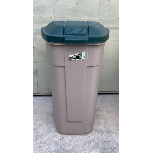 57 - Large Keter Dustbin on Castors - Code N/A