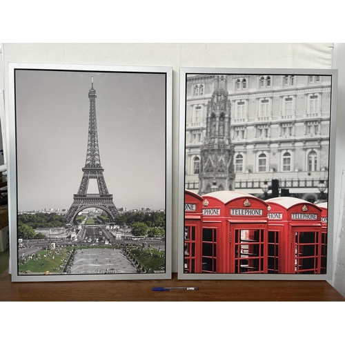 469 - 'Ikea' Eiffel Tower and London Frames