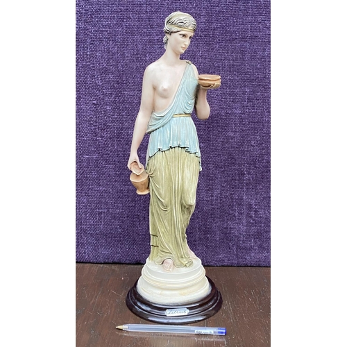 475 - Hebe Juventus Goddess of Youth in Ancient Greek Religion  Roman Statue, Serving Their Nectar and Amb... 