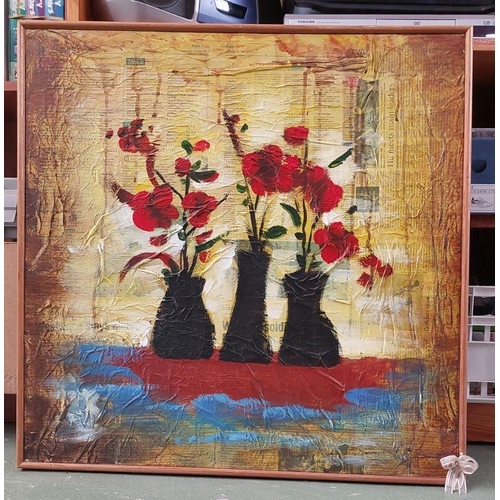 478 - Red Poppies Painting