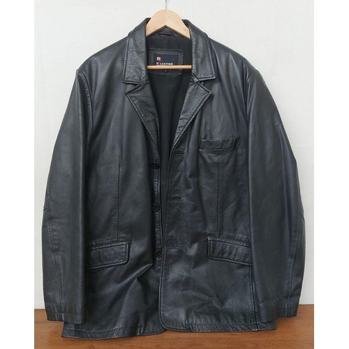 500 - BJ Leather Men's Jacket Size XL