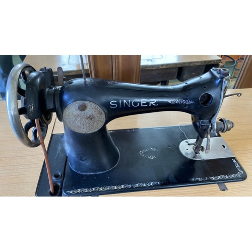 24 - Antique Singer Treadle Sewing Machine Numbered 940474