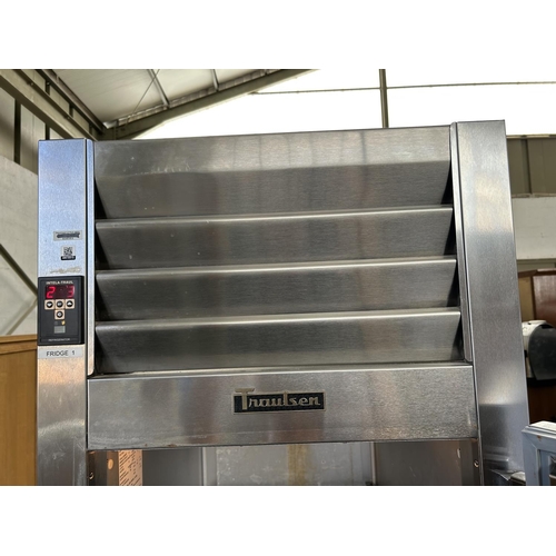 1 - Traulsen USA Model AHT132D-X0019 Stainless Steel Refrigerator (Basic Test Working - 60 W. x 87 D. x ... 